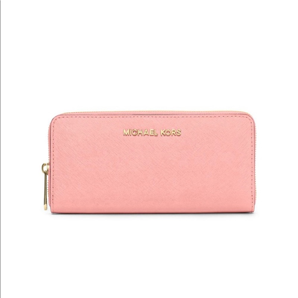 NWT MICHAEL  KORS  NEW pink beautiful Wallet - Picture 5 of 7